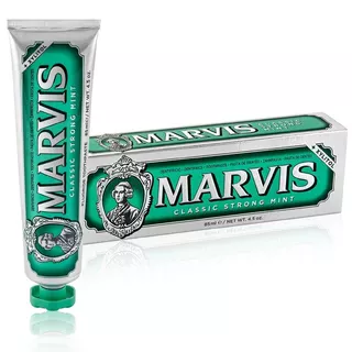 MARVIS มาร์วิสยาสีฟันคลาสสิคสตรองมิ้นท์ 85มล. [8004395111701]