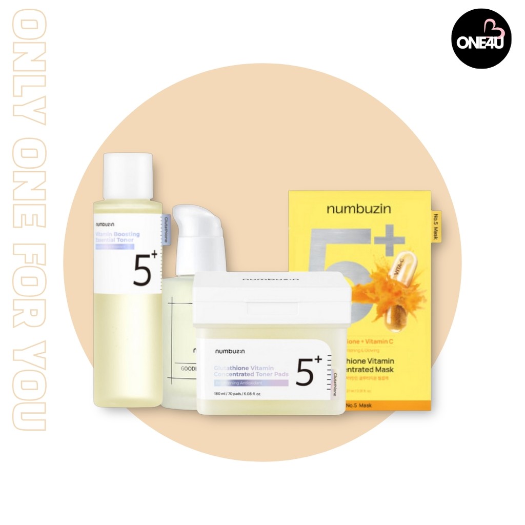 Numbuzin No.5 Vitamin Toner / Serum / Pad
