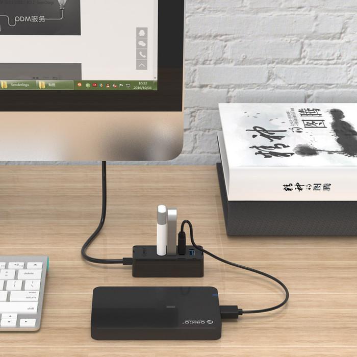 Orico W5P - U2 -100 Usb Hub 2.0 - 4 พอร์ต Hub Hole 1 เมตร