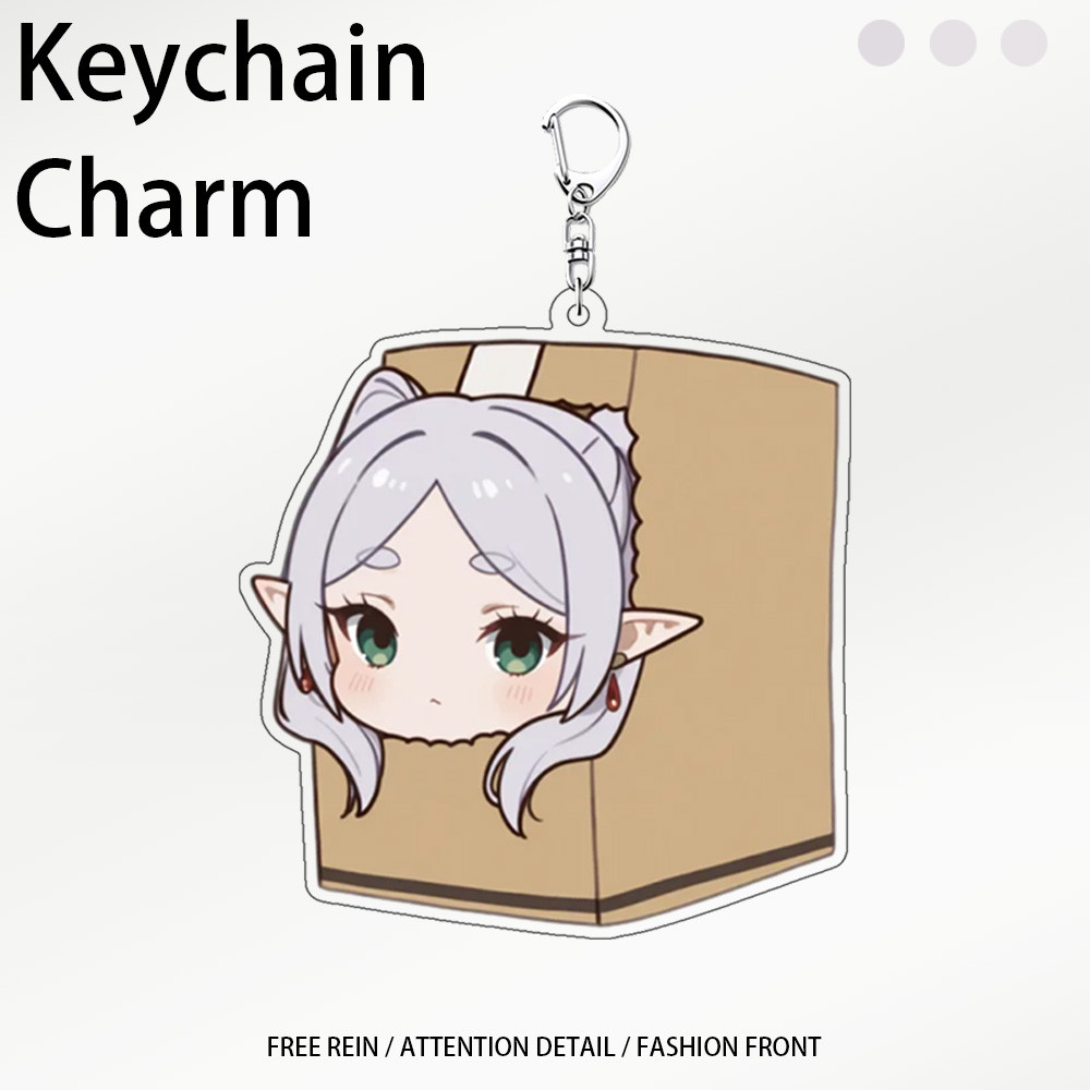 [พร้อมส่ง] พวงกุญแจ อะคริลิก Frieren งานน่ารักมาก