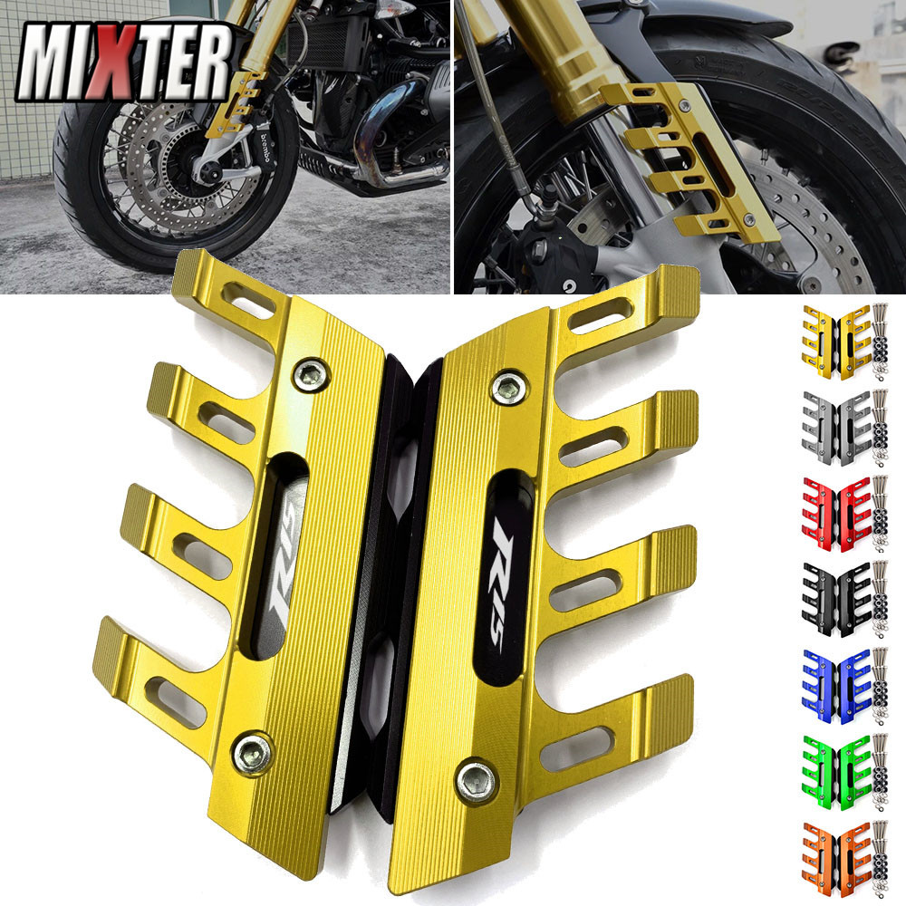 อุปกรณ์เสริมรถจักรยานยนต์ดิสก์เบรกหน้า Caliper Protector ฝาครอบตกแต่งสําหรับ YAMAHA YZF R15 V2.0 V3.