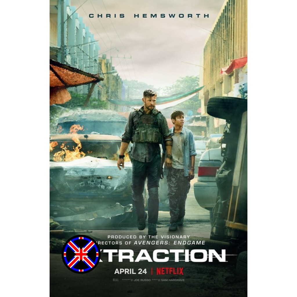DVD Movie เสียงไทยเต็มเรื่อง Extraction (2020) คนระห่ำภารกิจเดือด