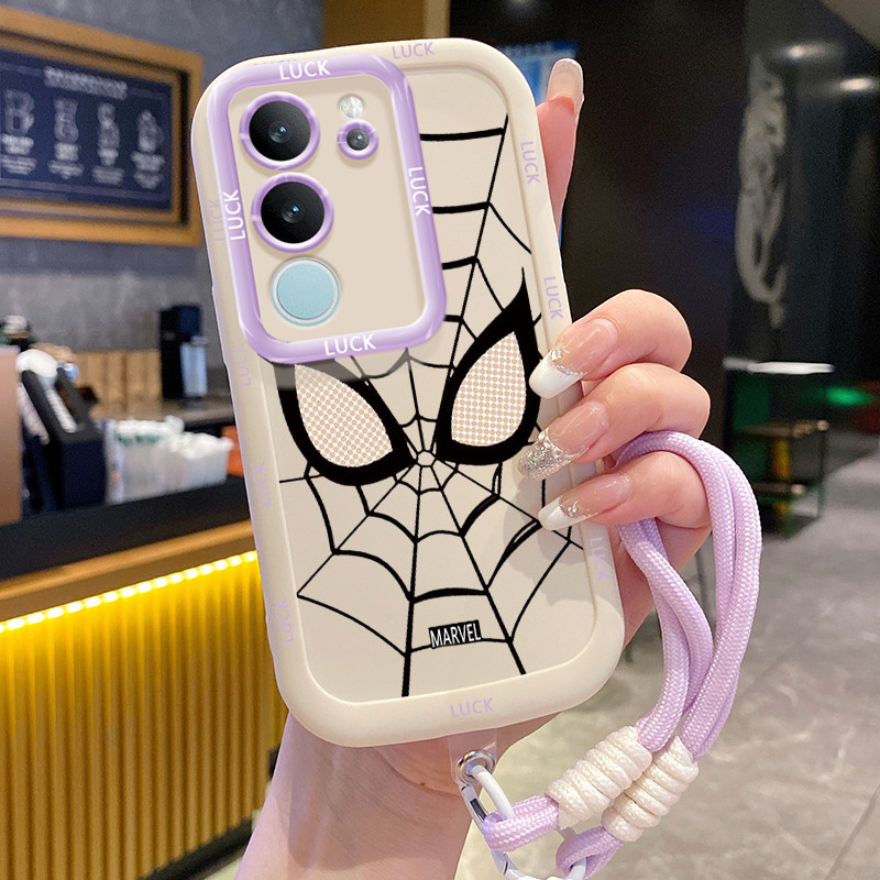 VIVO V29 5G V29E 5G V29 Pro 5G Case Creative Cool พร้อมเชือกเส้นเล็ก