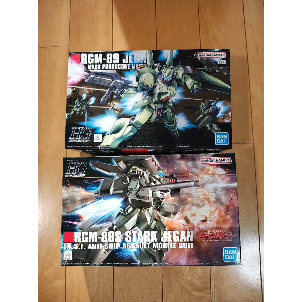 【Direct from Japan】HG RGM-89 ชุด JEGAN & STARK JEGAN【Japan Exclusive】