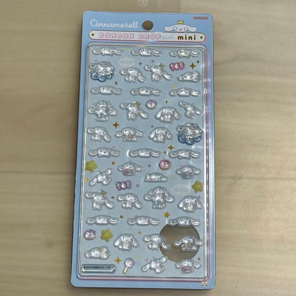 【Direct from Japan】[ใหม่และของแท้] สติ๊กเกอร์ Cinnamoroll Bonbon Drop ขนาดเล็ก【Japan Exclusive】