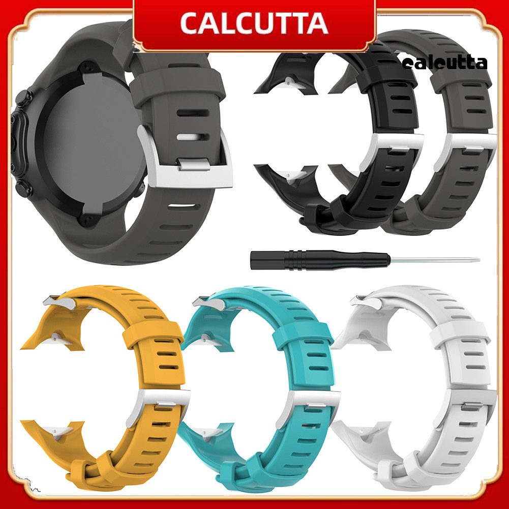 [cal]สายนาฬิกาแบบปรับได้แบบนุ่มทดแทนสําหรับ SUUNTO D6 Dive/D6i NOVO/ZULU
