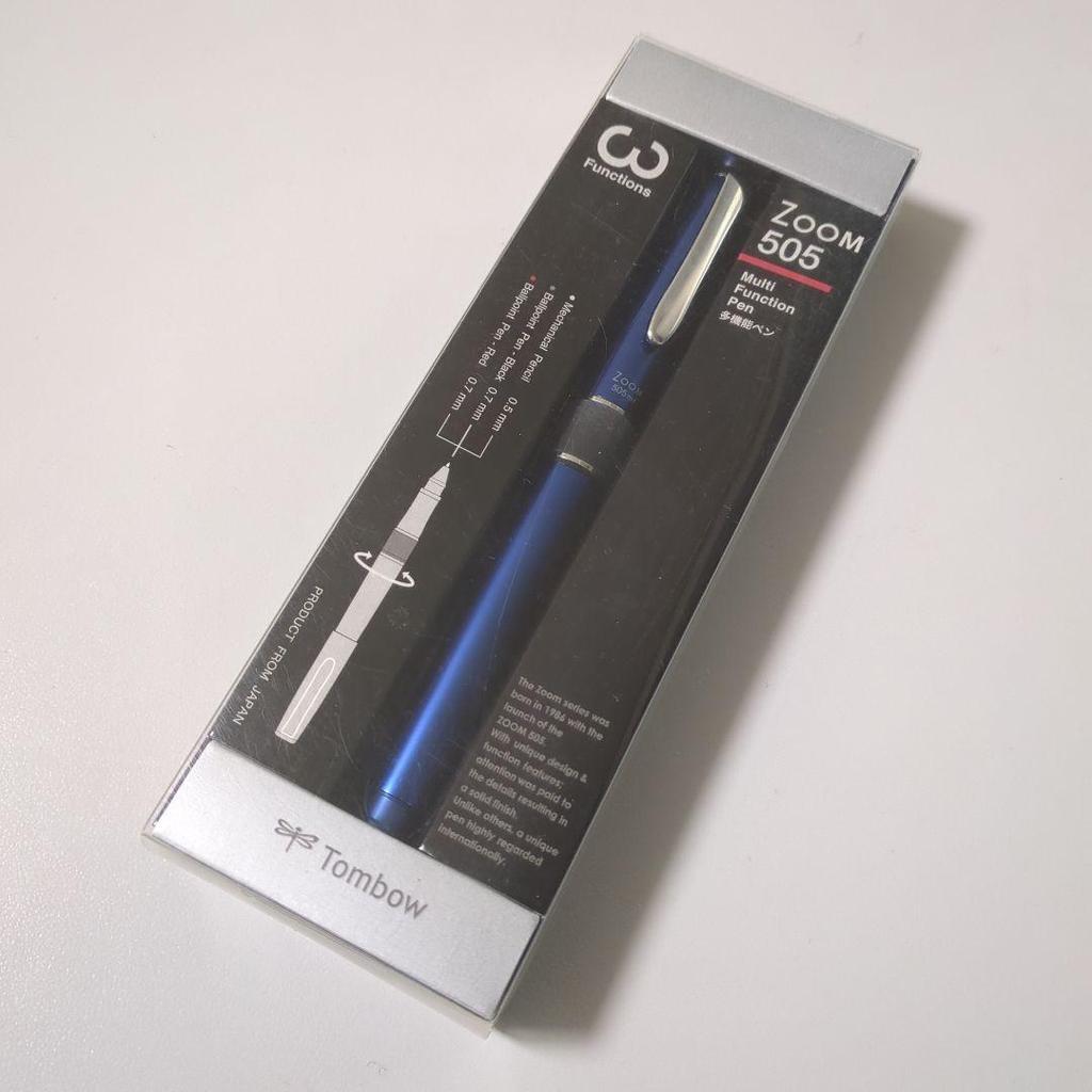 【Direct from Japan】ปากกามัลติฟังก์ชั่น Tombow Zoom 505 สีน้ำเงิน【Japan Exclusive】