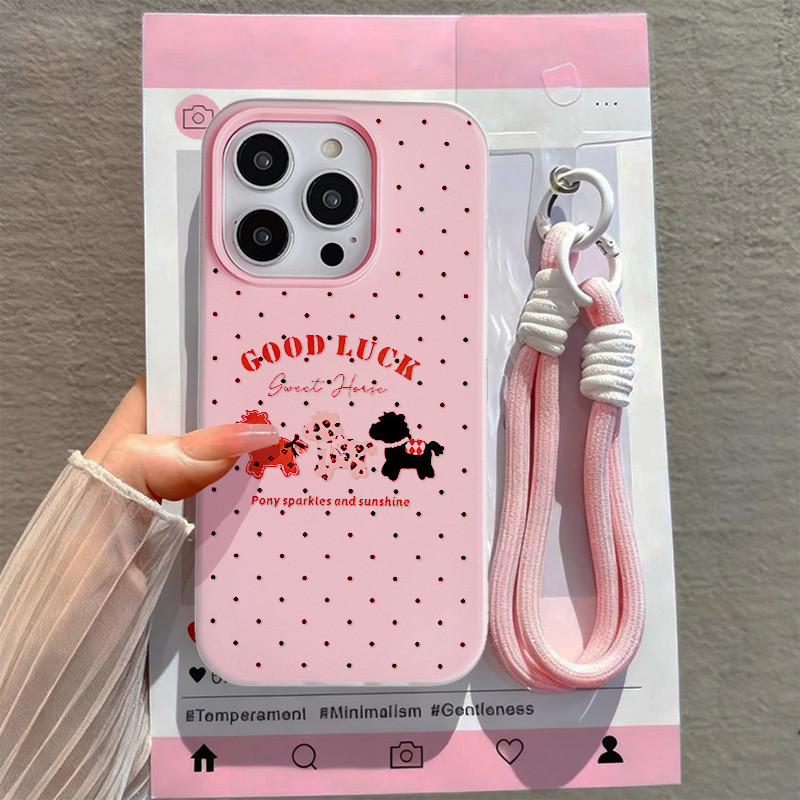 GANTUNGAN [Shop Blouse] Horse Dot Case Redmi Note 14 4G 5G 15C 15 A5 13 13X 5G 13C C65 C85 14C C71 C