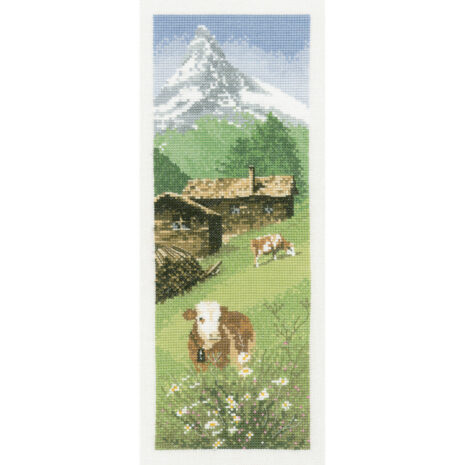 PINN SHOP ชุดปักครอสติช : เฮริเทจ International - ALPINE MEADOW - ผ้า 14 cnt [HS-JC524B]