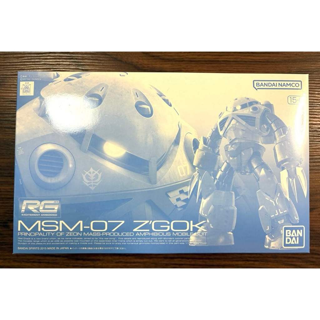 【Direct from Japan】RG MSM-07 ZGOK 1/144 Bandai ผลิตจำนวนมาก Z'Gok【Japan Exclusive】