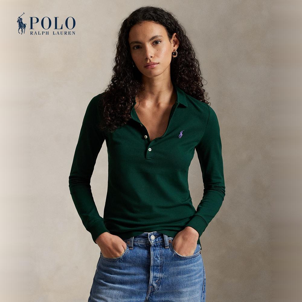 Polo Ralph Lauren เสื้อโปโลผู้หญิง รุ่น WMPOKNINCU21207 สีเขียว