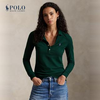 Polo Ralph Lauren เสื้อโปโลผู้หญิง รุ่น WMPOKNINCU21207 สีเข…