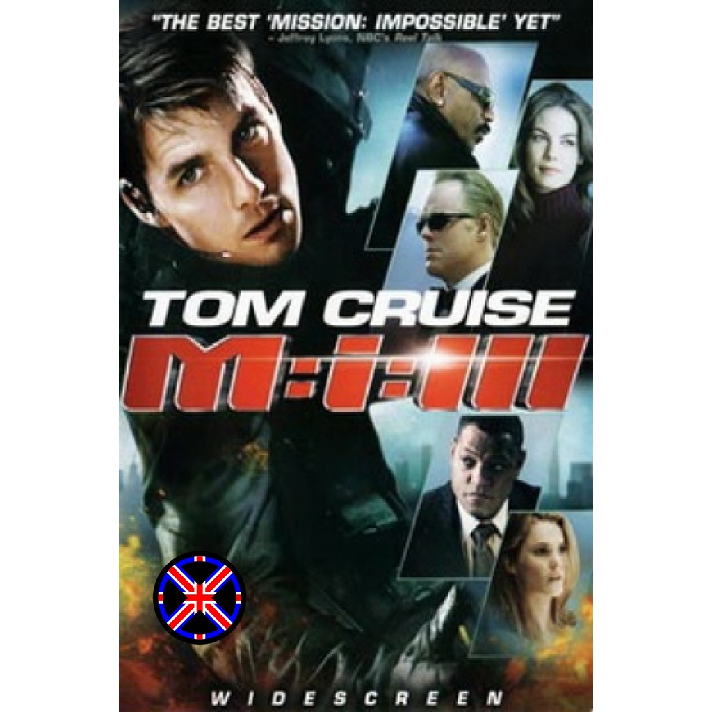 ดีวีดี Movie เสียงไทยทุกแผ่น Mission Impossible III (2006) เอ็ม ไอ ทรี มิชชั่นอิมพอสซิเบิ้ล 3