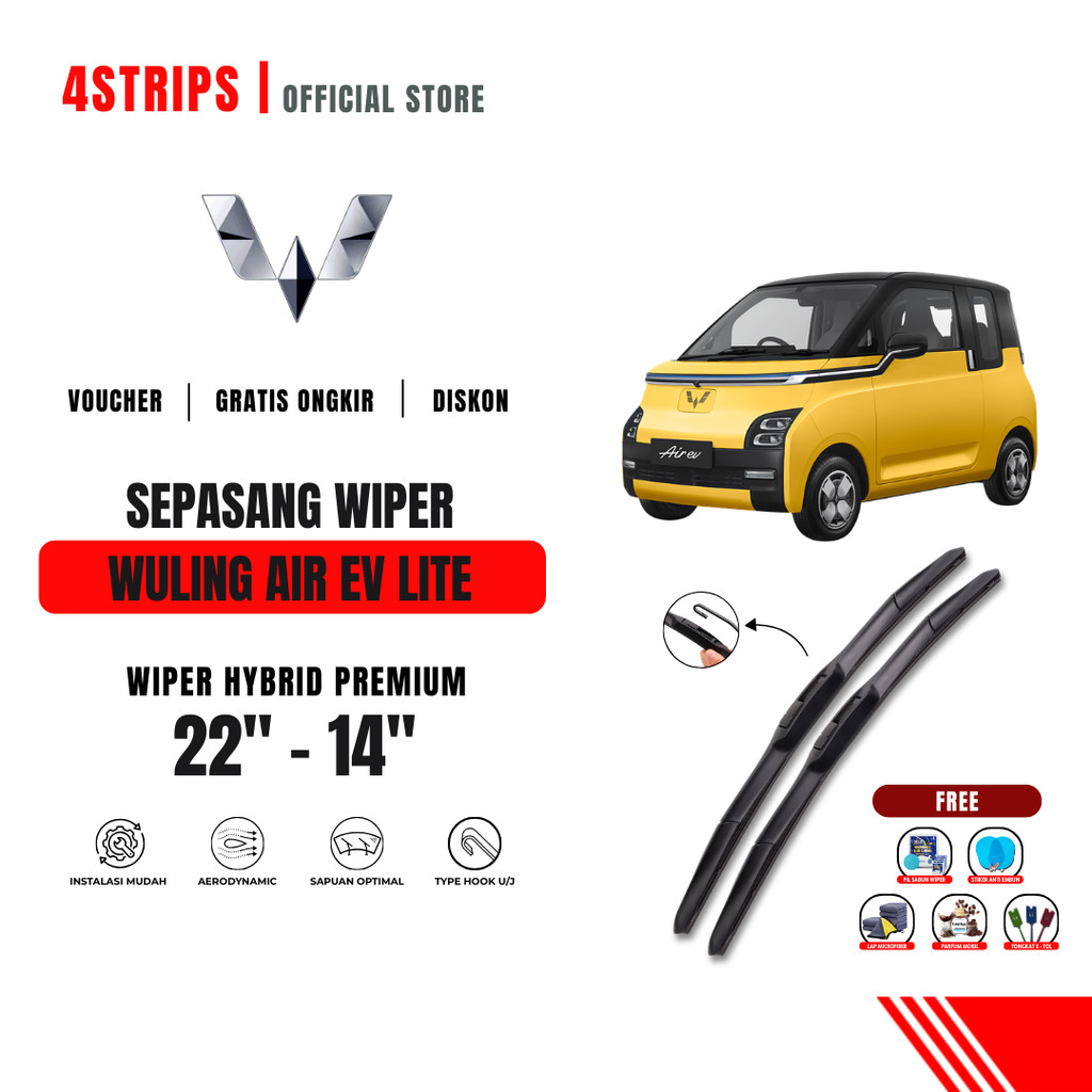 Wuling Air Ev Hybrid ที่ปัดน้ําฝนกระจกรถยนต์ฟรี 5 โบนัส