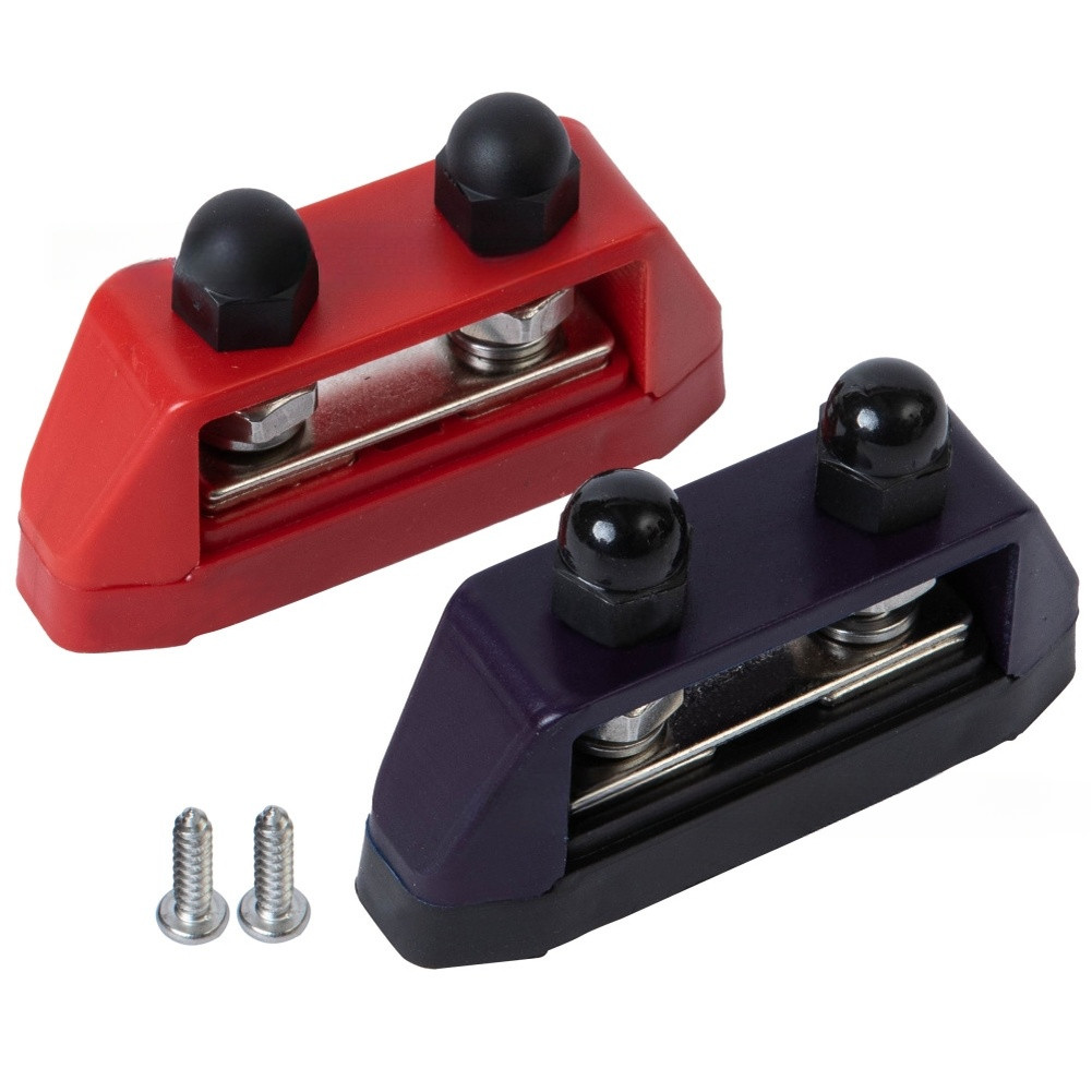 SMT12V-48V Terminal Block พร้อมฝาครอบ RV Terminal Block รถแบตเตอรี่