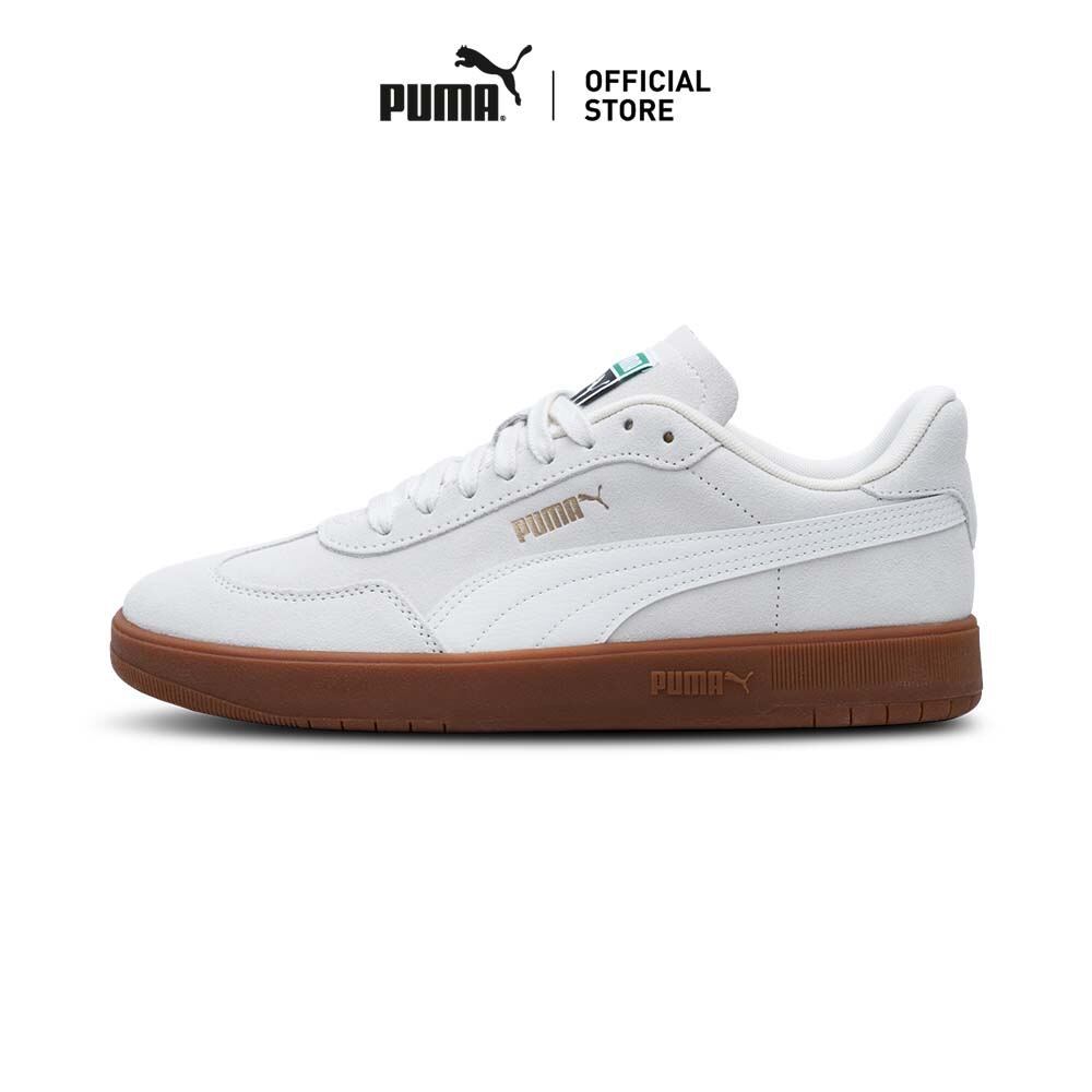 PUMA Basics รองเท้าผ้าใบ Ascenso Suede ยูนิเซ็กส์ สีขาว - 40594802