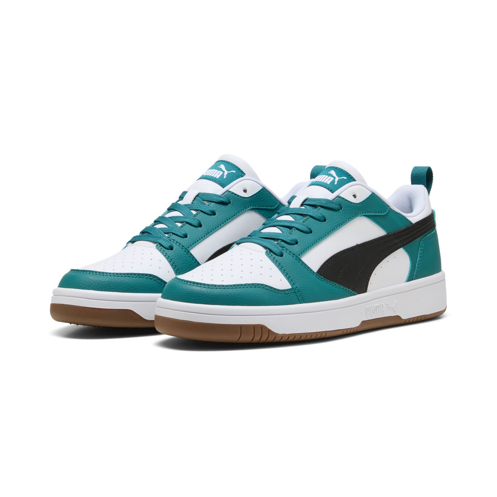 PUMA حذاء Rebound V6 Low — أخضر — صورة 4