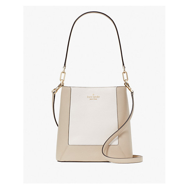Kate Spade KH441 UG3 Lena Bucket Bag กระเป๋าสะพายผู้หญิง สี Light Sand Multi