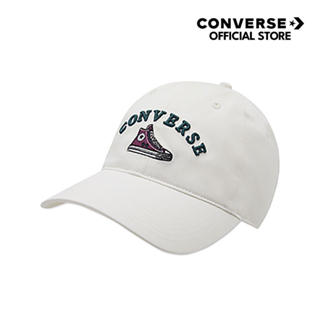 CONVERSE หมวก CONVERSE CHUCK RELAXED BASEBALL CAP CREAM