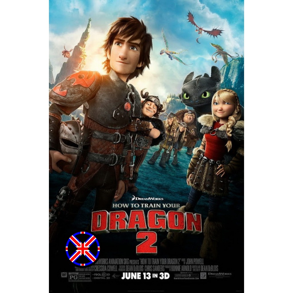ดีวีดี การ์ตูน มีเสียงไทยในตัว How To Train Your Dragon 2 อภินิหารไวกิ้งพิชิตมังกร 2