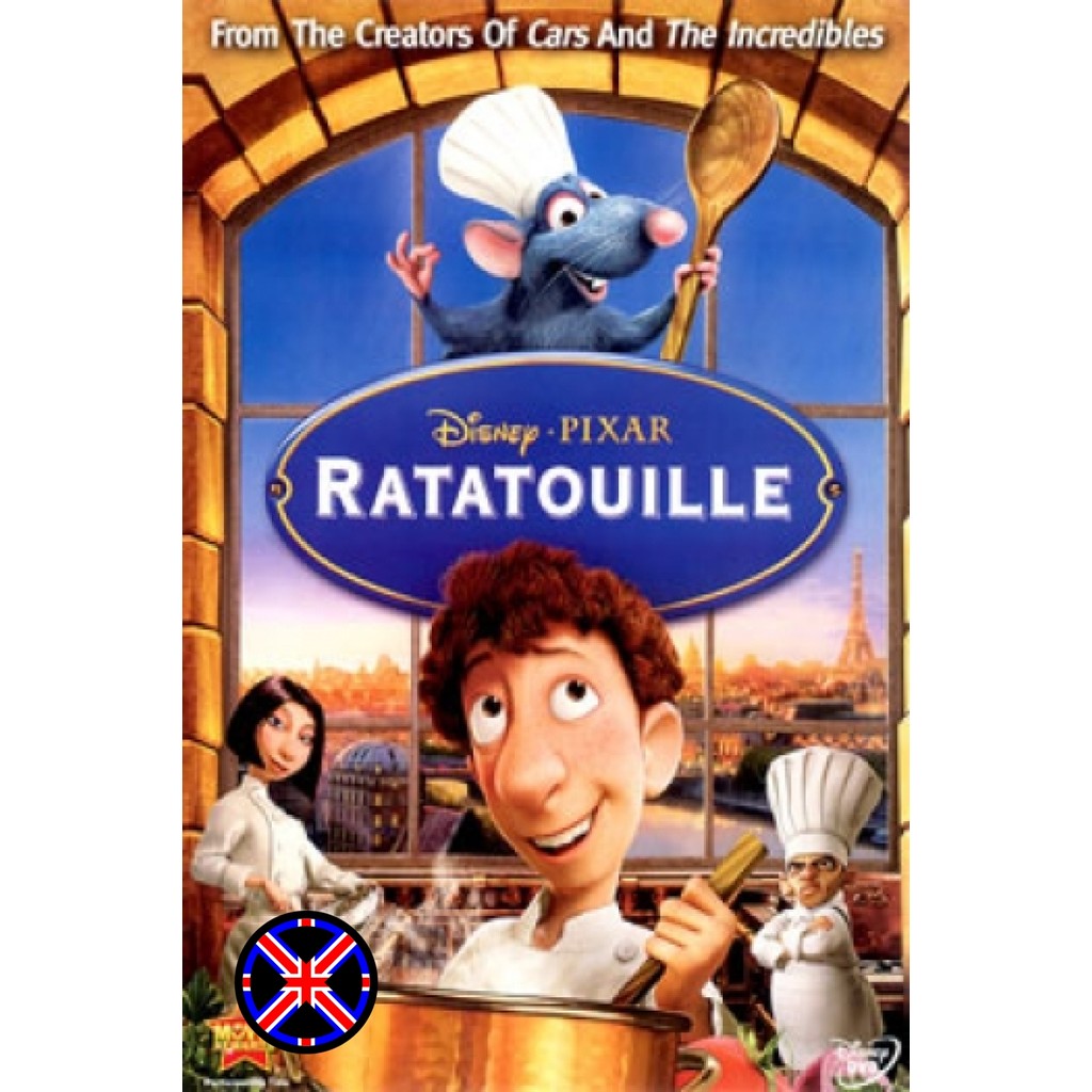 DVD Cartoon เสียงไทยทุกแผ่น RATATOUILLE ระ-ทะ-ทู-อี่ พ่อครัวตัวจี๊ด หัวใจคับโลก