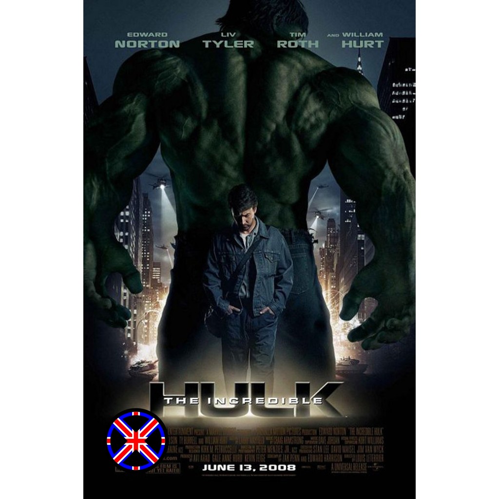 DVD หนัง หนังพากย์ไทย The Incredible Hulk 2 (2008) มนุษย์ตัวเขียวจอมพลัง ภาค 2