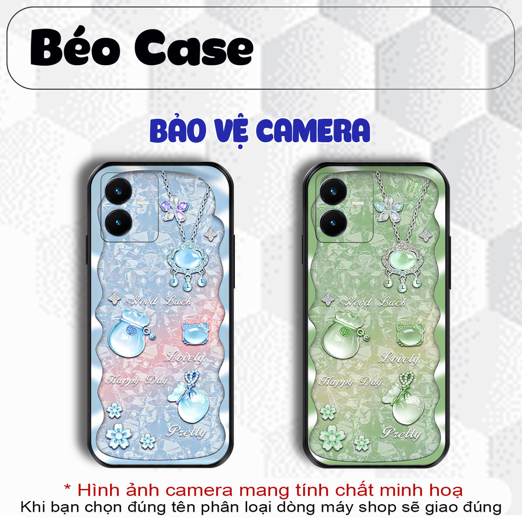 Vivo Y22 Y22S T1 5G Y55 4G 5G ถุงเงินนําโชค เคสโคลเวอร์ 4 ใบ