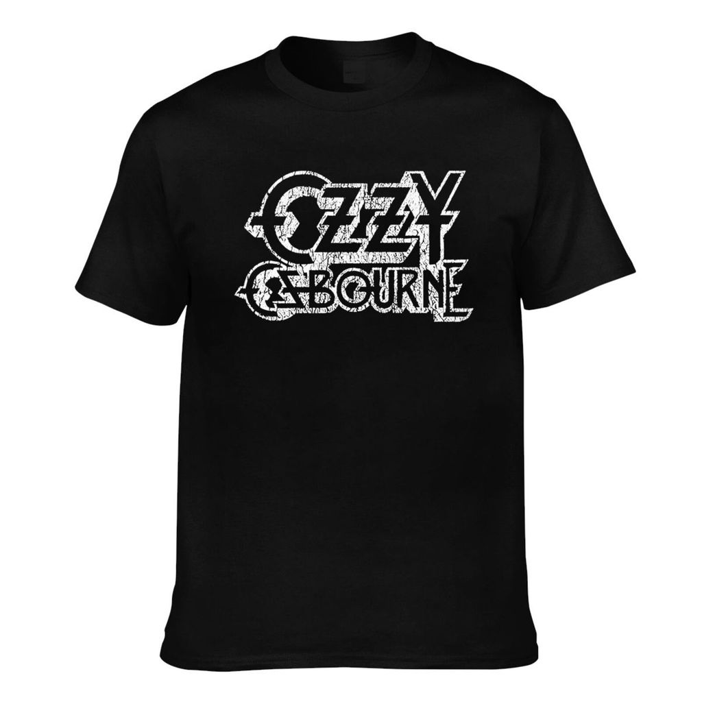 เสื้อยืดลําลองพิมพ์ลาย Ozzy Osbourne สําหรับผู้ชาย