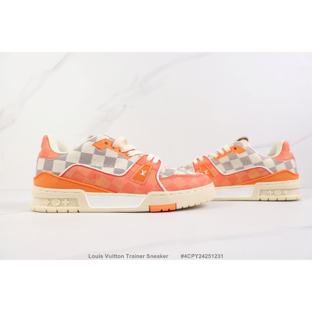 LV Trainer รองเท้าผ้าใบ cowhide ไซซ์ 36-45