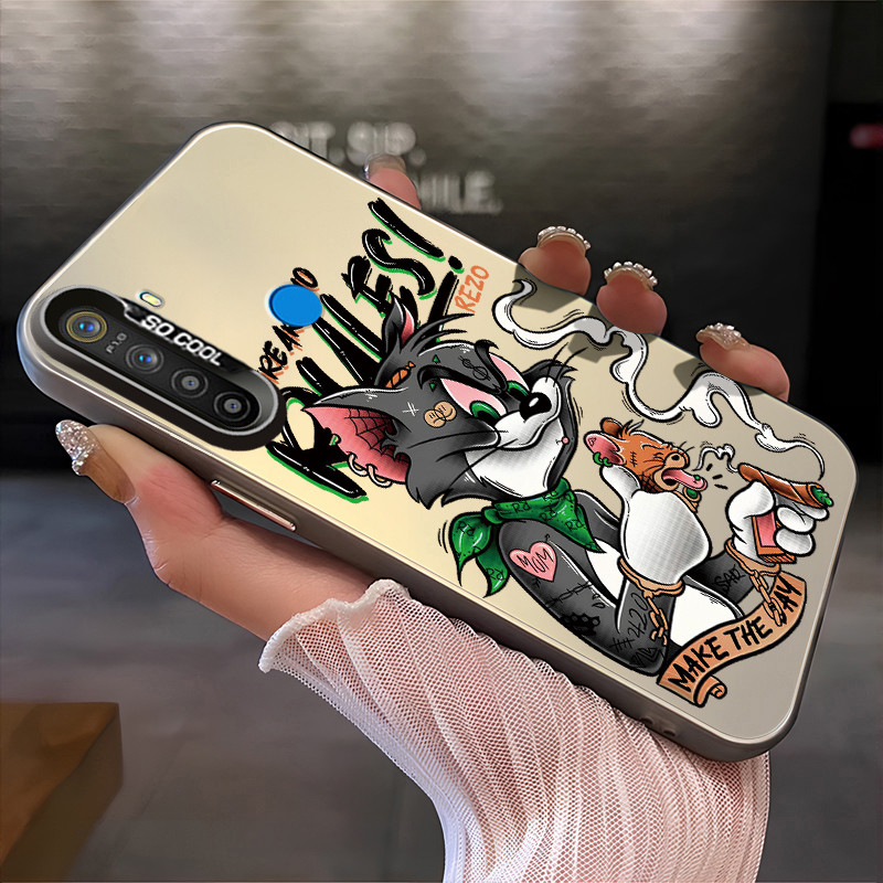 เคสสำหรับ Realme 5 5i 5s 6i C3 C3i เคสโทรศัพท์อะนิเมะคลาสสิกป้องกันการตกกันกระแทก