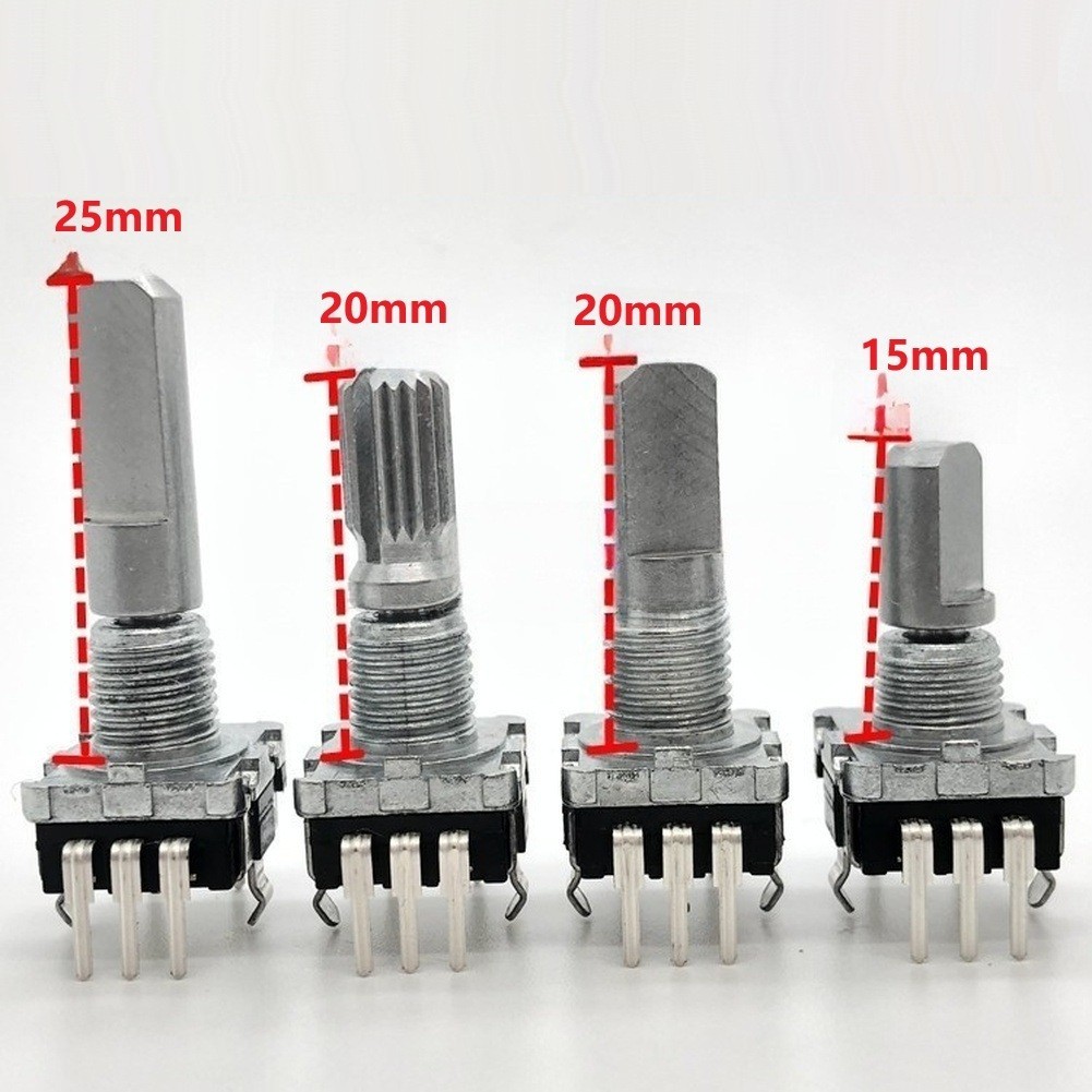 xp1 EC11 Encoder Switch พร้อม Push on Switch Audio Digital Switch 20 ตําแหน่ง 5Pin