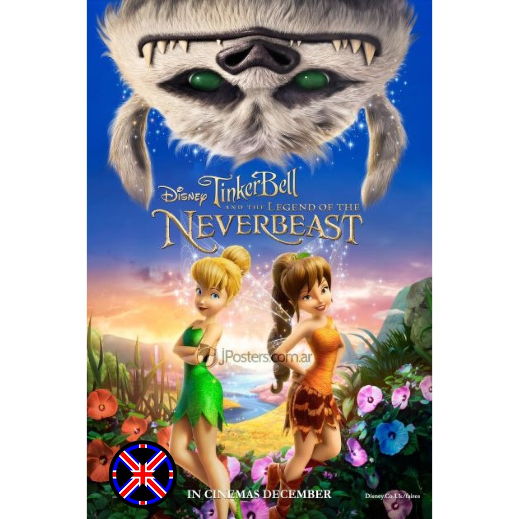 DVD Cartoon ซาวด์แทร็กไทย Tinker Bell And The Legend Of The Neverbeast ทิงเกอร์เบลล์ กับ ตำนานแห่ง เนฟเวอร์บีสท์