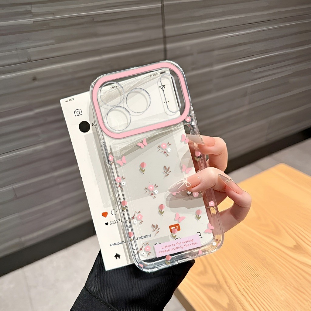 ล่าสุดผีเสื้อดอกไม้ Softcase Vivo Y05 V70 Fe Y19S Pro Y21D V60 Lite Y400 Y100 Y03 T1 Iqoo Z10R 5G Y7