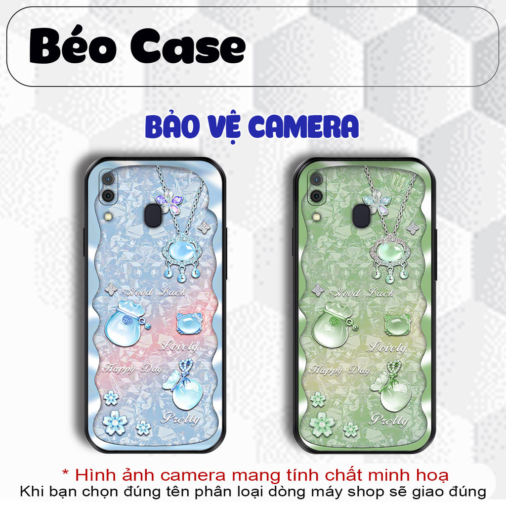 เคส Samsung A20, A30, A20S, A21s พร้อมถุงเงินนําโชคโคลเวอร์ 4 ใบ