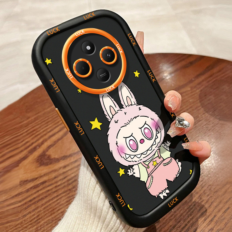 เคสสำหรับ Xiaomi Redmi 14C 5G A4 5G A14R 5G POCO C75 5G POCO M7 5G เคสโทรศัพท์สัตว์ประหลาดน่ารักซิลิโคนกันกระแทก