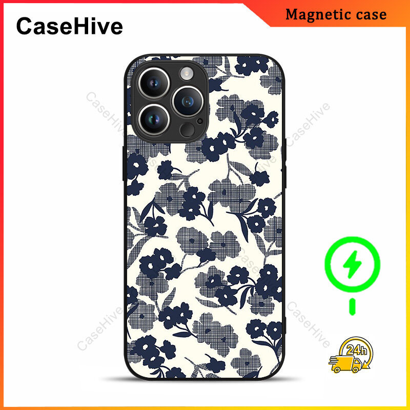 เคสโทรศัพท์ดอกไม้สําหรับ iPhone 17 Pro Max / iPhone 16 Pro Max / 15 Pro Max / 13 / Samsung Galaxy S2