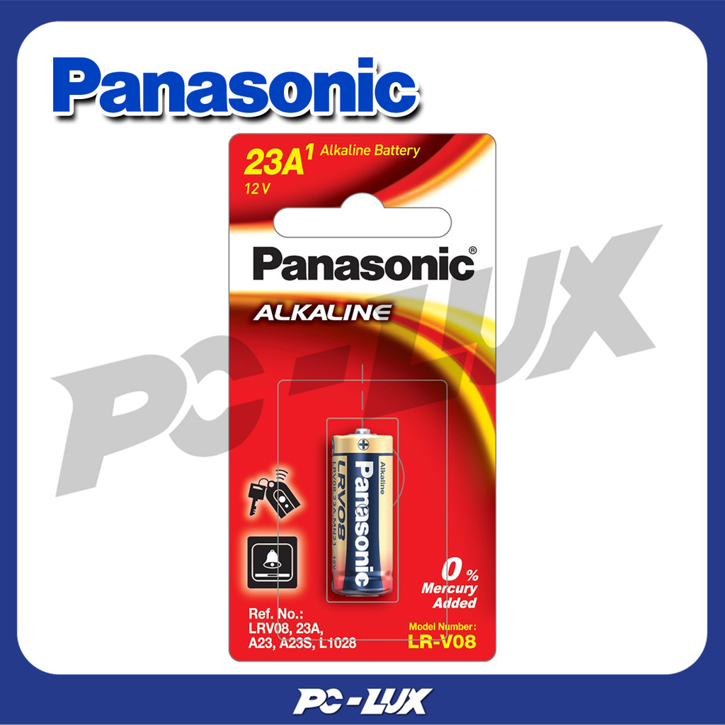 PANASONIC ถ่านอัลคาไลน์ รุ่น LRV08/1BPA กำลัง 12V