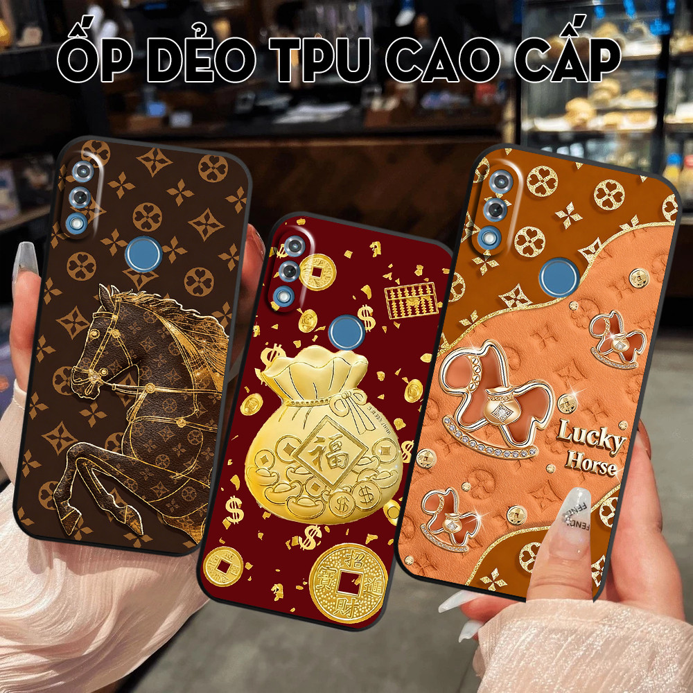 เคสสําหรับ Vsmart Star 3 / Star 4 / Star3 / Star4 พิมพ์ลายม้านําโชคและกระเป๋าเงิน