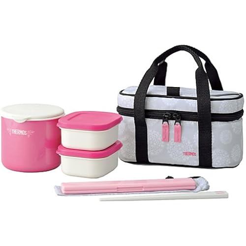 THERMOS Insulated Lunch Box 0.6 cups, Pink DBP-251 P