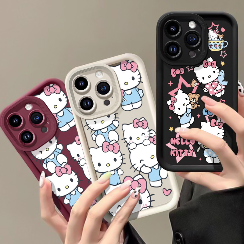เคสสำหรับ Realme C12 C25 C25s Narzo 20A Narzo 30A Narzo 50A เคสโทรศัพท์แมวน่ารักสามสีซิลิโคนกันกระแทก ราคา ถูกที่สุด ดีลบีเคเค แกลเลอรีภาพที่ 6