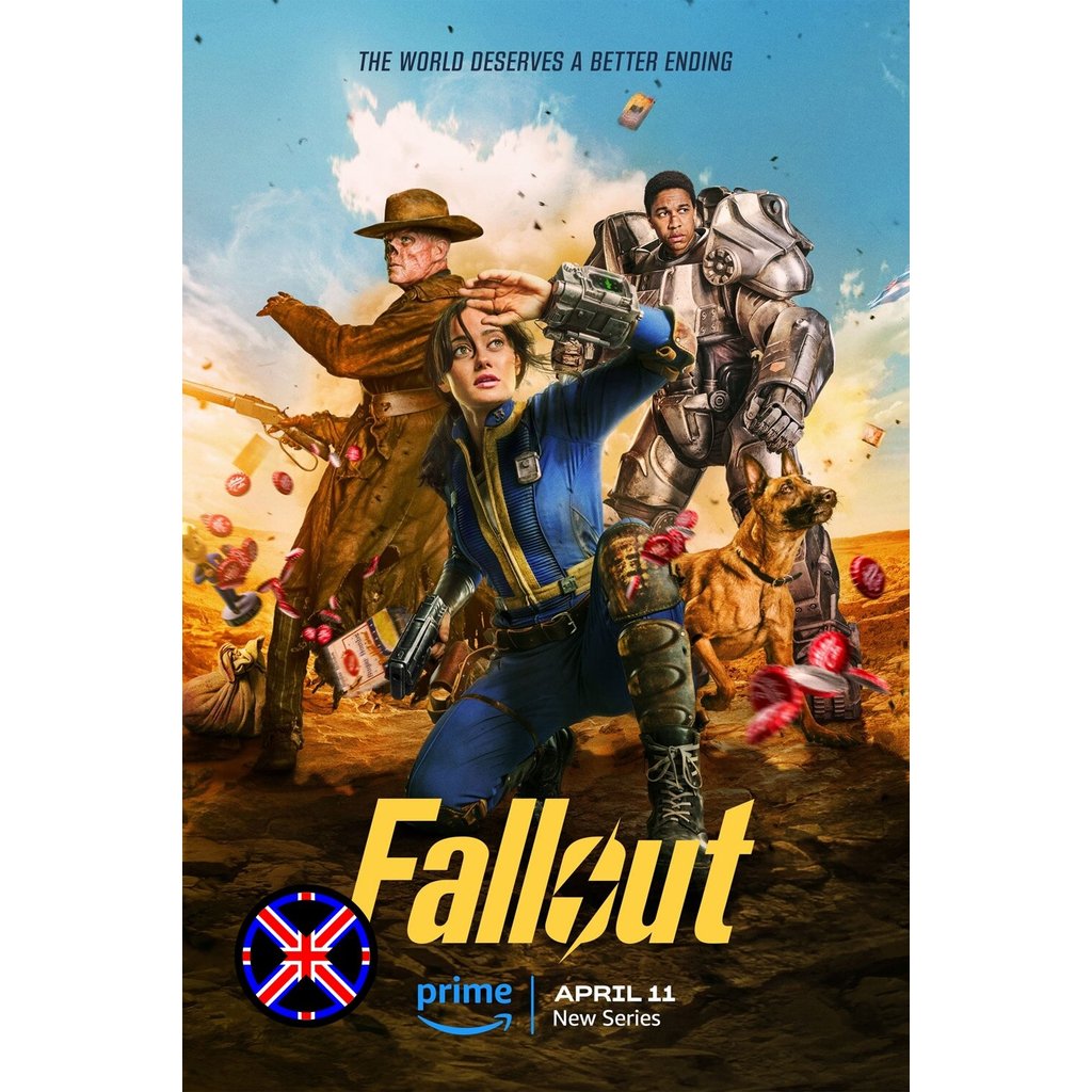 DVD หนัง พากย์ไทย Fallout ภารกิจฝ่าแดนฝุ่นมฤตยู (2024) 8 ตอน