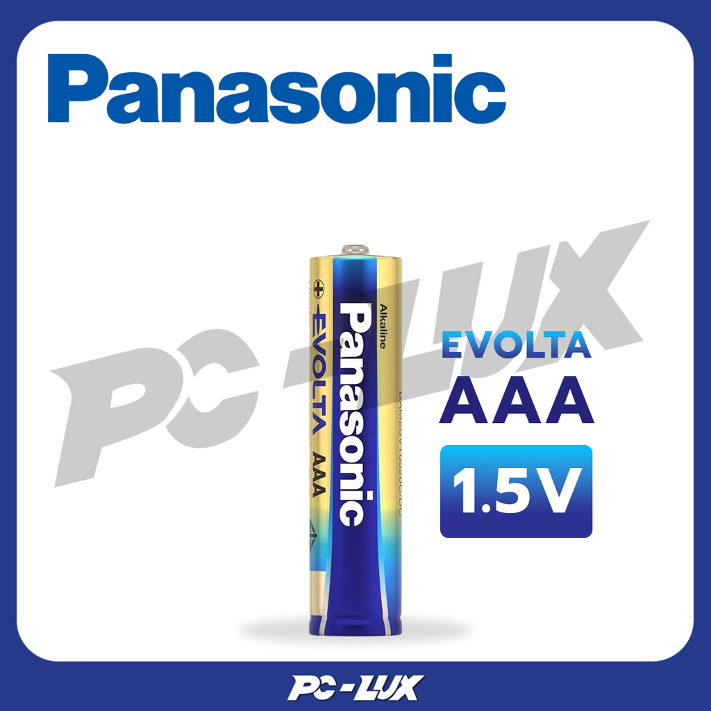 PANASONIC ถ่านอัลคาไลน์ EVOLTA ขนาด AAA รุ่น LR03EG