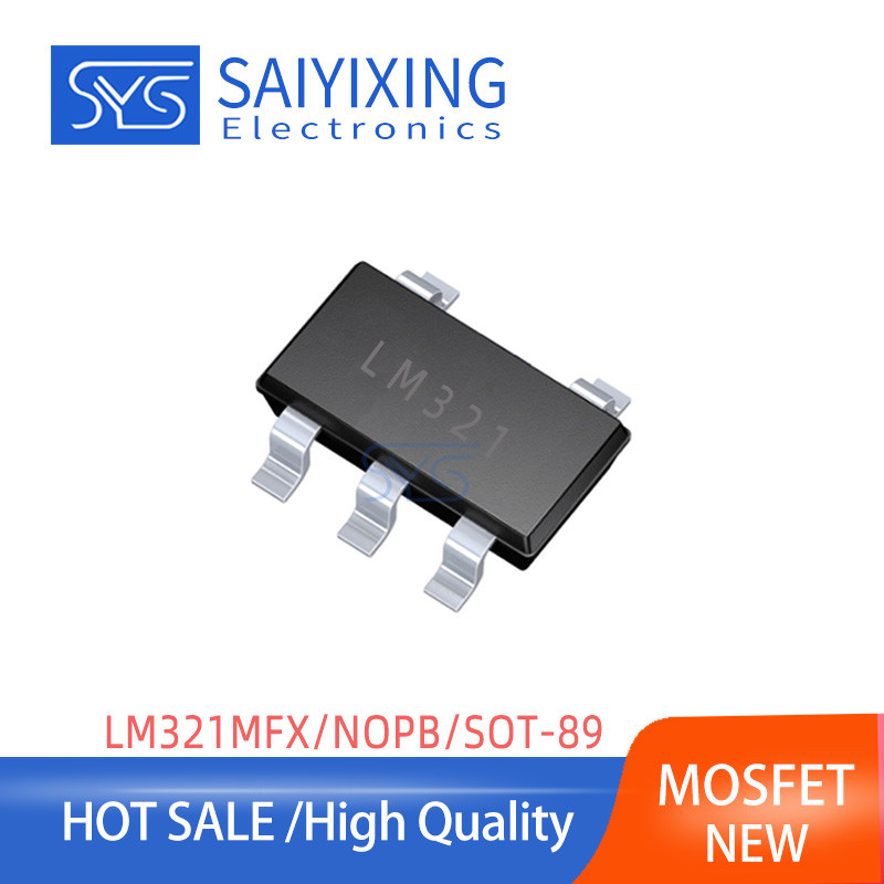 50PCS LM321 LM321MFX/NOPB A63A SOT-23-5 การใช้พลังงานต่ําเครื่องขยายเสียงการทํางานช่องเดียว