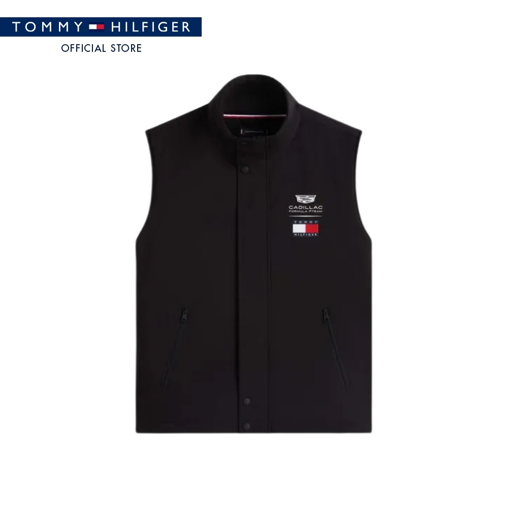 Tommy Hilfiger เสื้อแจ็คเก็ต ผู้ชาย รุ่น MN0MN00093 BDS - สีดำ