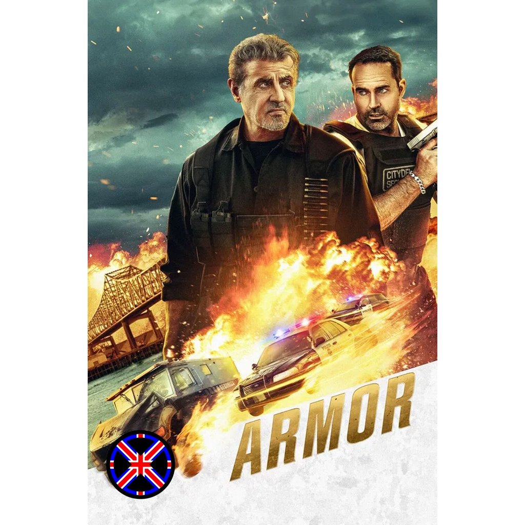 DVD Movie เสียงพากย์ไทย Armor ปิดสะพานปล้น (2024)