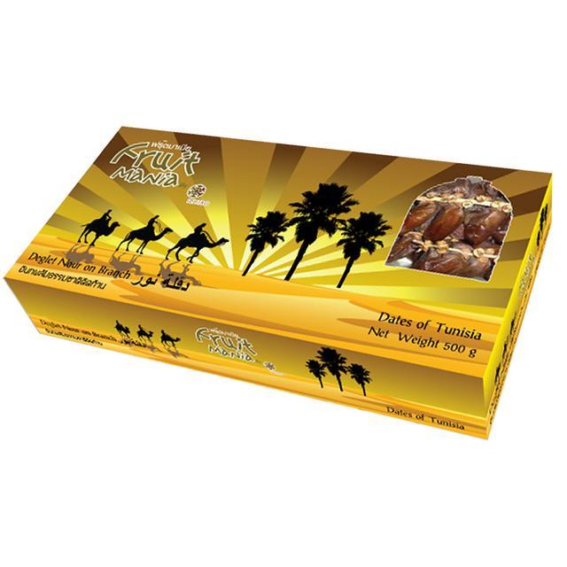 🌷 ฟรุ๊ตมาเนียอินทผลัมธรรมชาติติดก้าน 500กรัม 🍃 8858768831037 🌻 Fruit Mania Plum Fruit 500g. 🌿 ของแห้