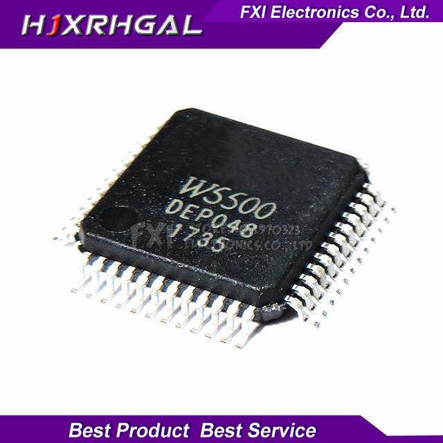 2 ชิ้น W5500 LQFP 5500 QFP SMD ใหม่