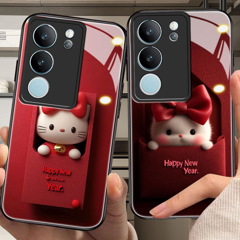 เคสน่ารักสําหรับ vivo v29/e,v30/e,v40/v50/lite,v11i,v15,v17,v19,v20/se,v21/e,v23/e,v25/e,v25/e,v2pro