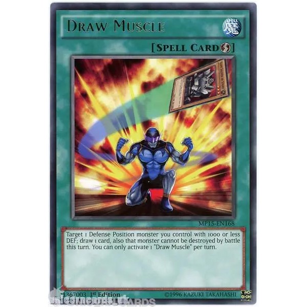 Yugioh! การ์ด - MP15-EN168 - วาดกล้ามเนื้อ