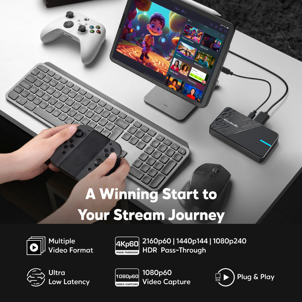 แคปเจอร์การ์ด AVER MEDIA GC311G2 STREAMLINE MINI+ สำหรับสตรีมมิ่ง_2